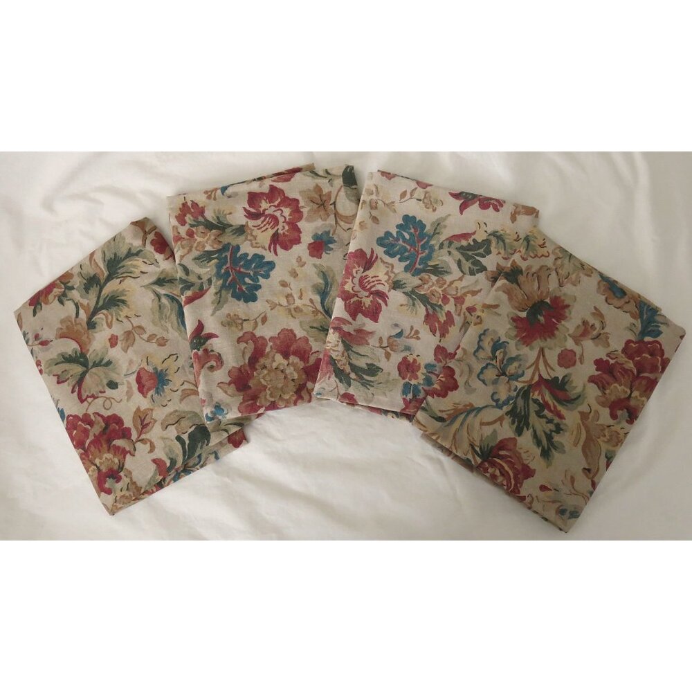 4 RALPH LAUREN Home Highgate Woods Neutral Pillowcases standard size USA Cotton